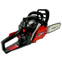 Бензинова резачка за дърва ELEFANT CS5800E, 4 к.с., 38 см, 45 см, с 2 шини и 2 вериги
